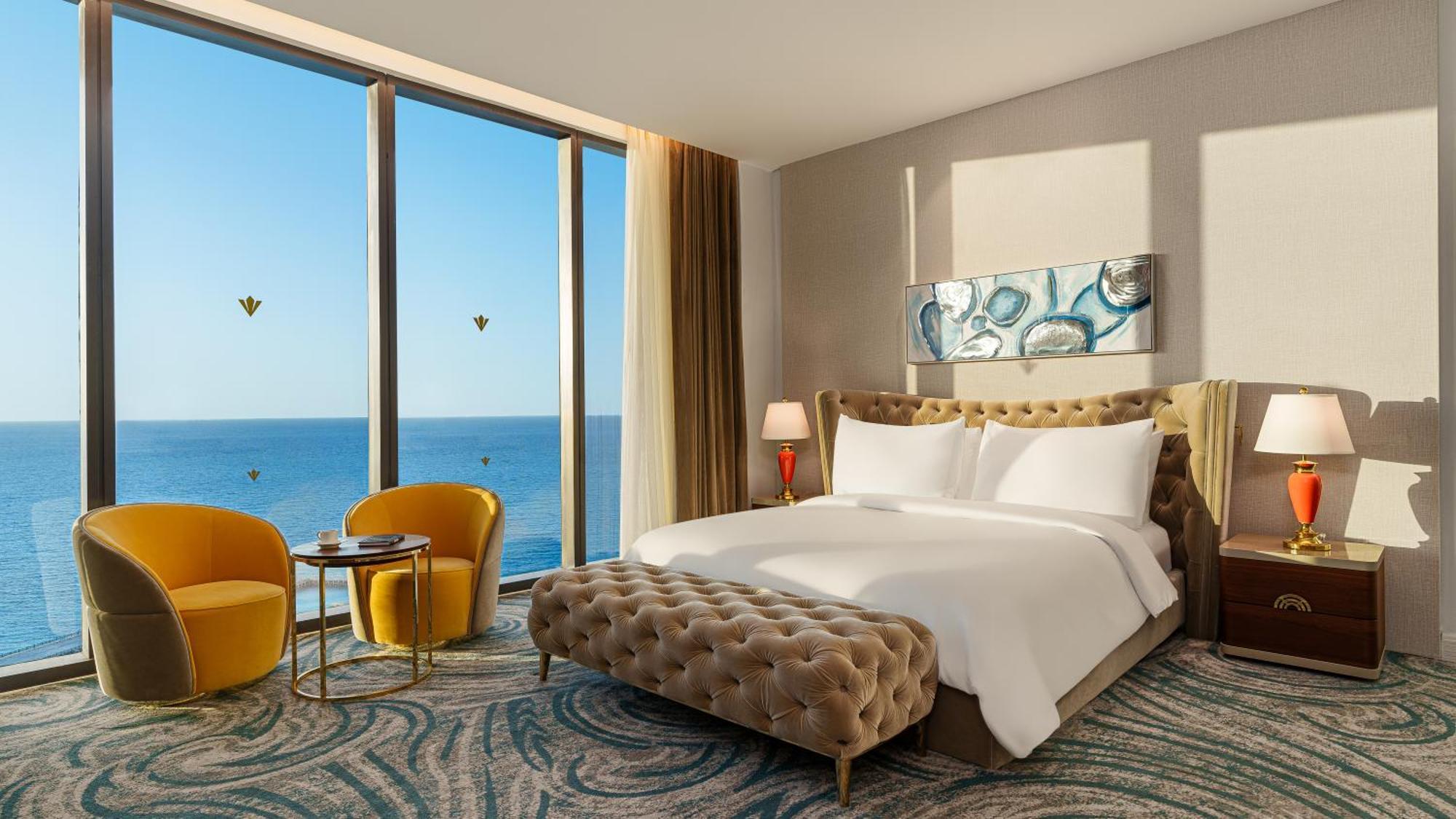 Rixos Premium Alamein El Alamein Room photo A bedroom at the hotel